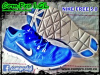 NIKE FREE 5.0 AZUL REY